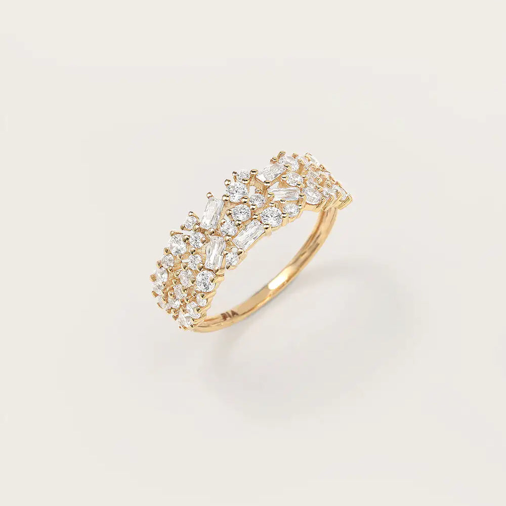 Bague Ophélie Princesse en or jaune 