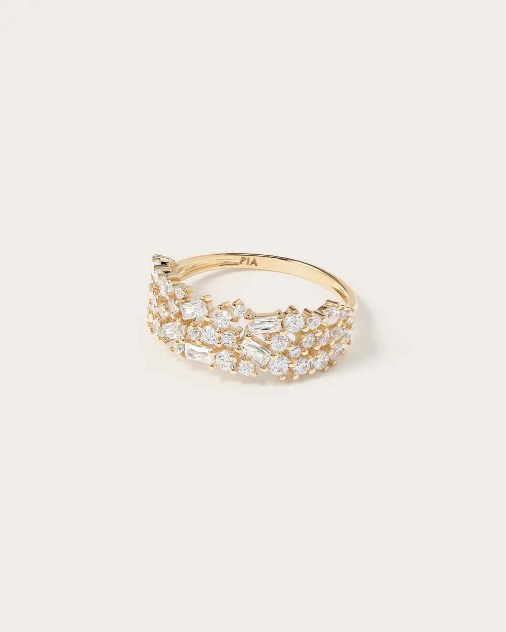 Bague Ophélie Princesse en or jaune 