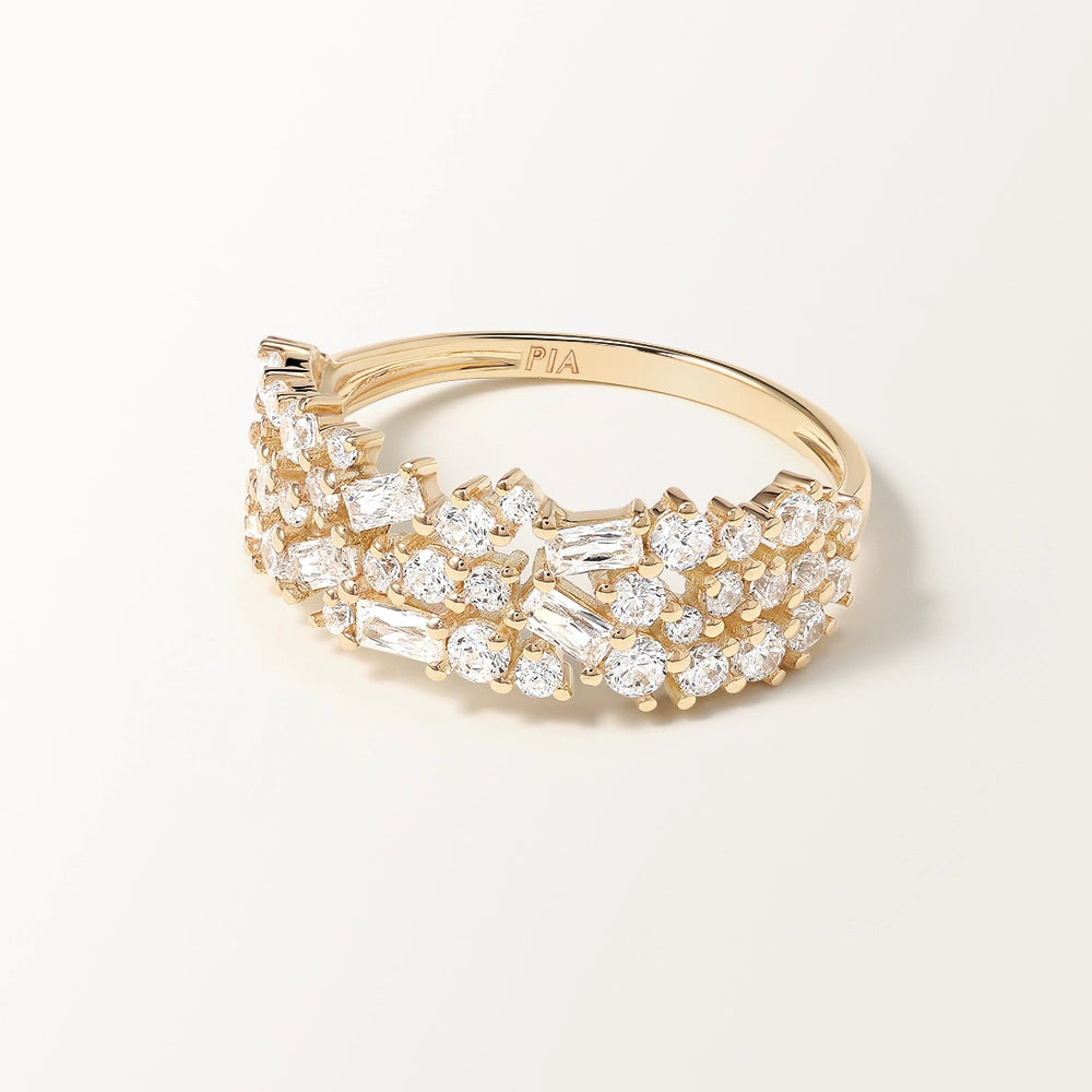 Bague Ophélie Princesse en or jaune
