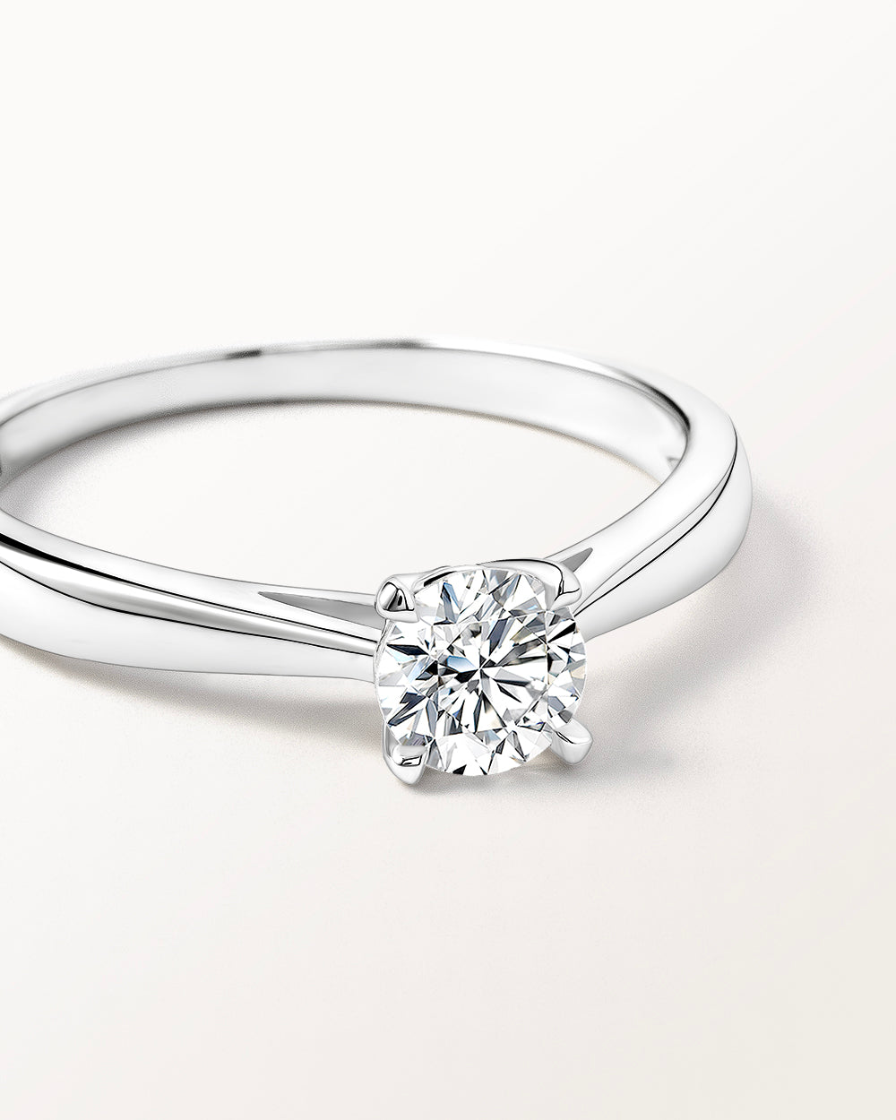 Bague Infini 0.5ct en or blanc 