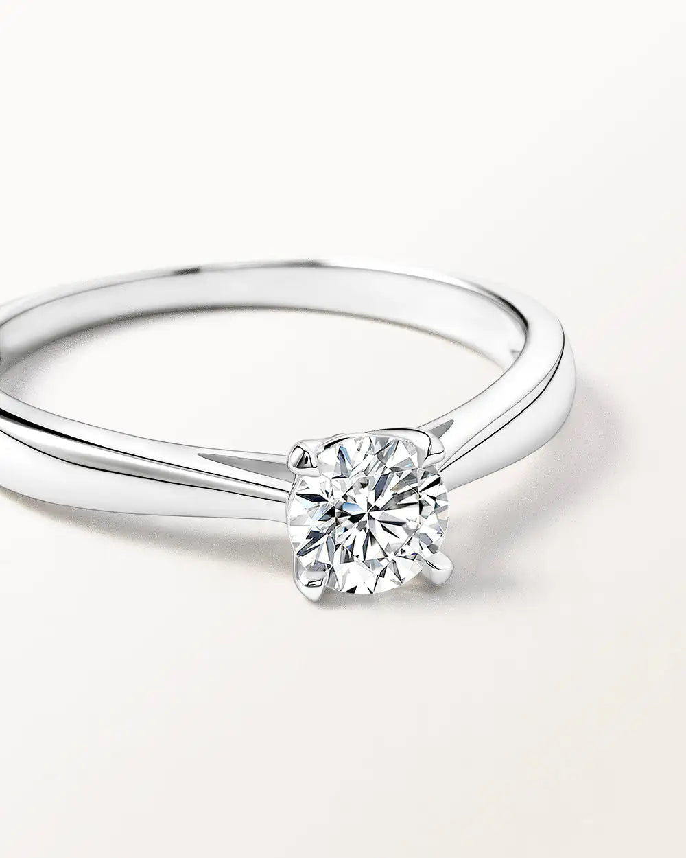 Bague Infini 0.5ct en or blanc 