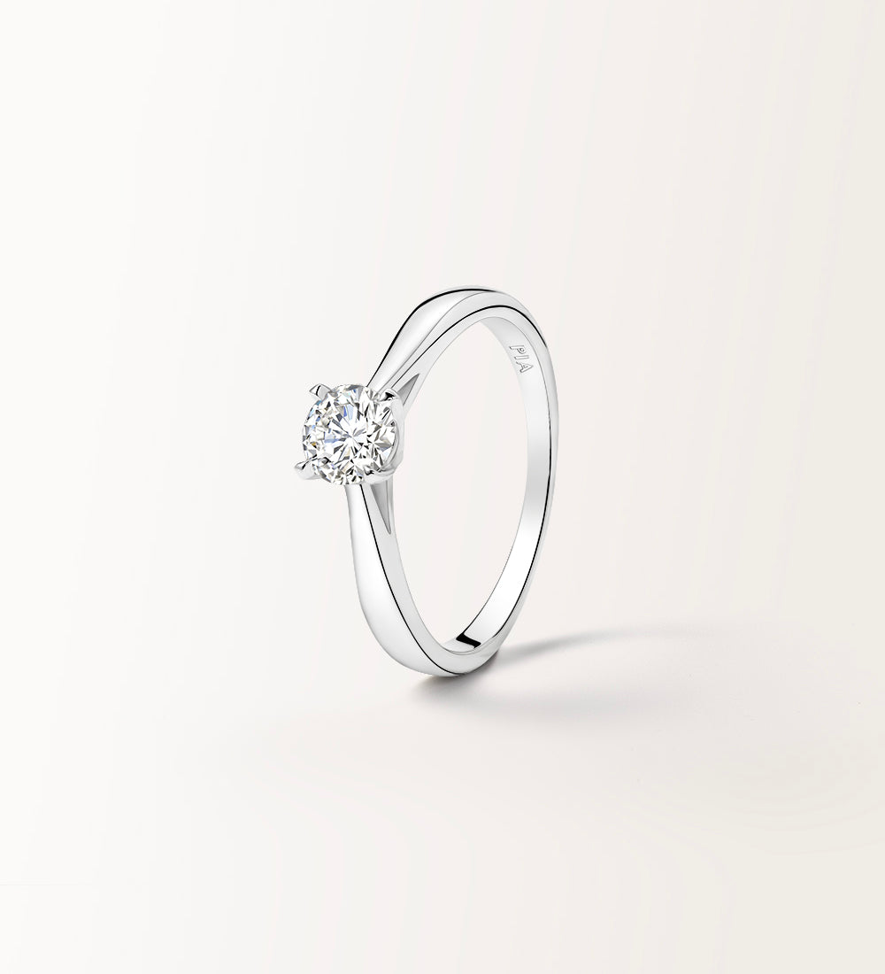 Bague Infini 0.5ct en or blanc 