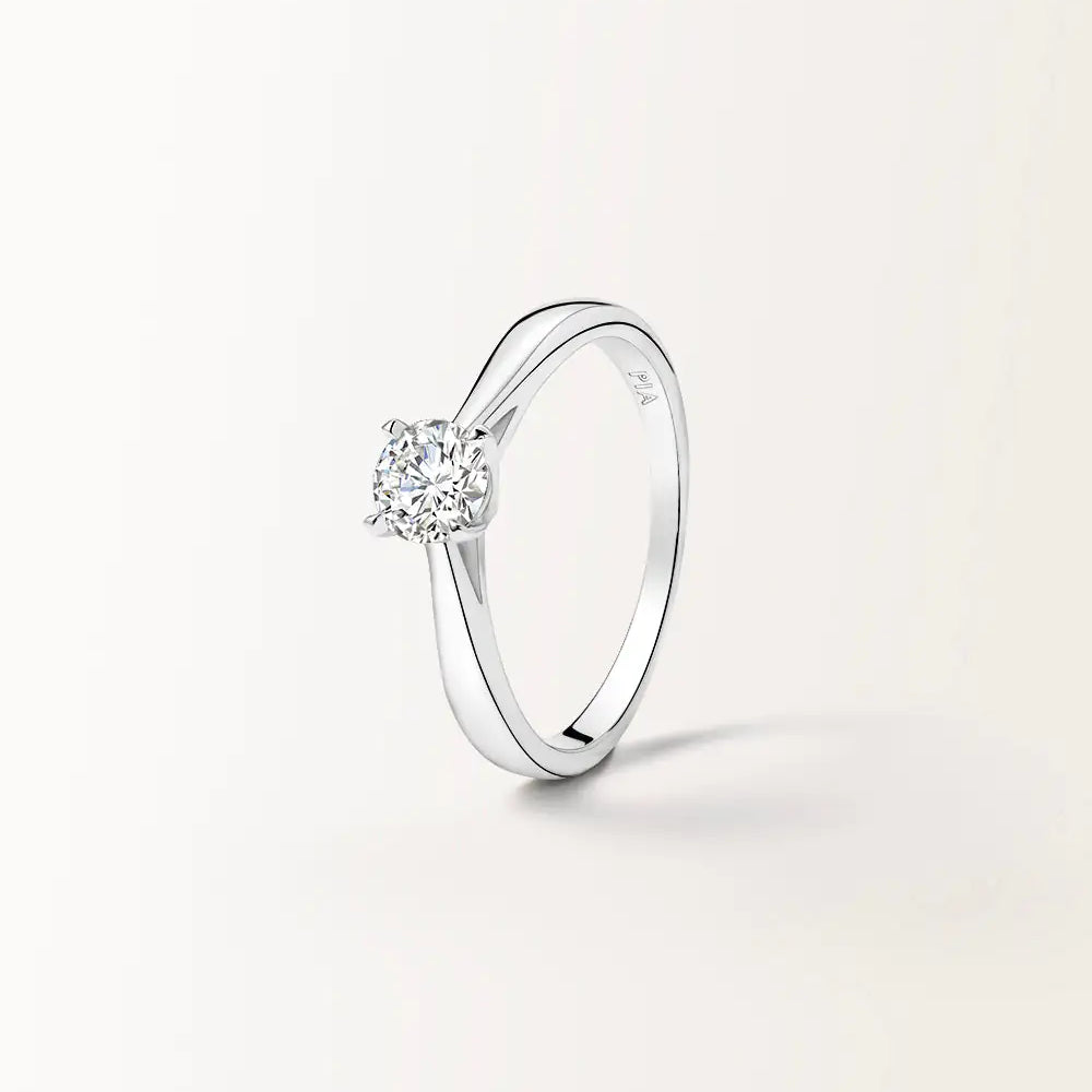 Bague Infini 0.5ct en or blanc 