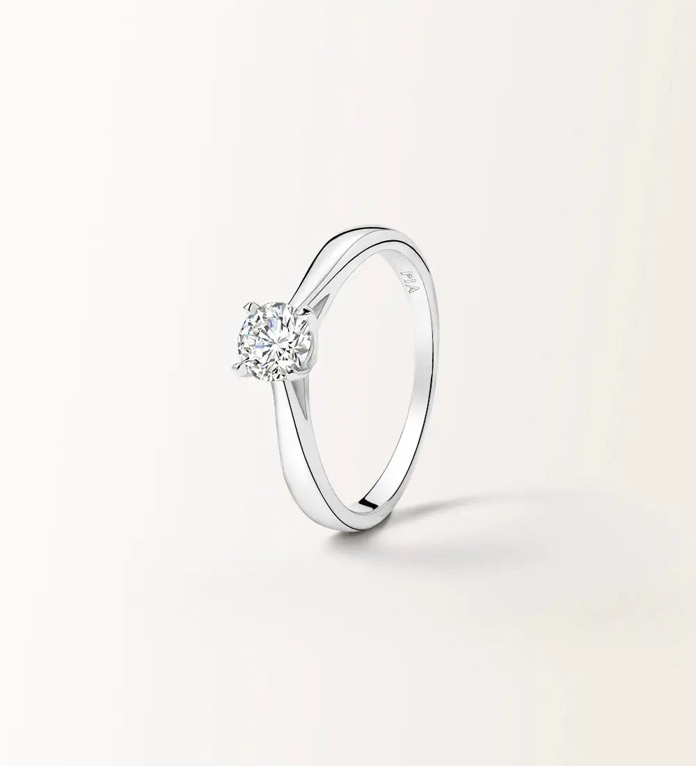 Bague Infini 0.5ct en or blanc 