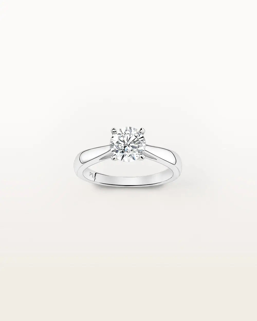 Bague Infini 1ct en or blanc 