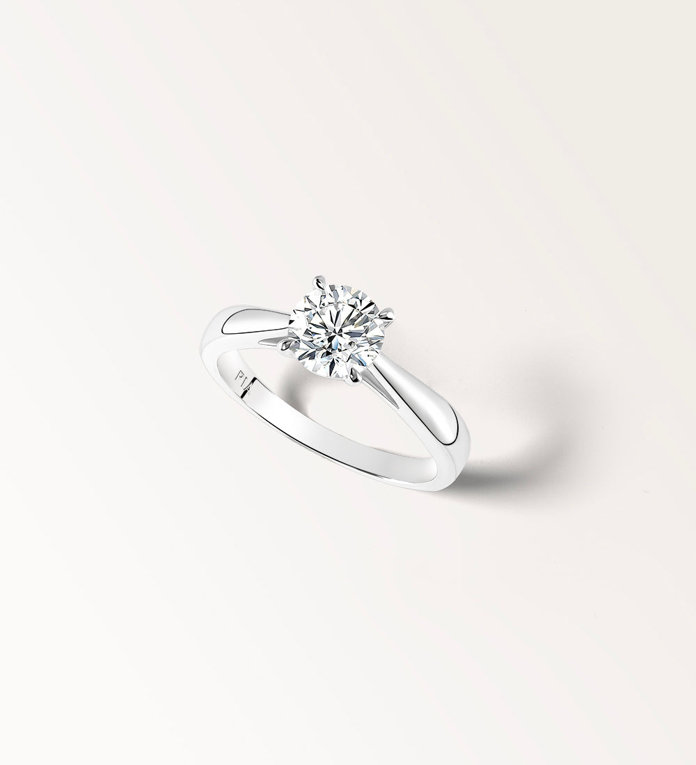 Bague Infini 1ct en or blanc 