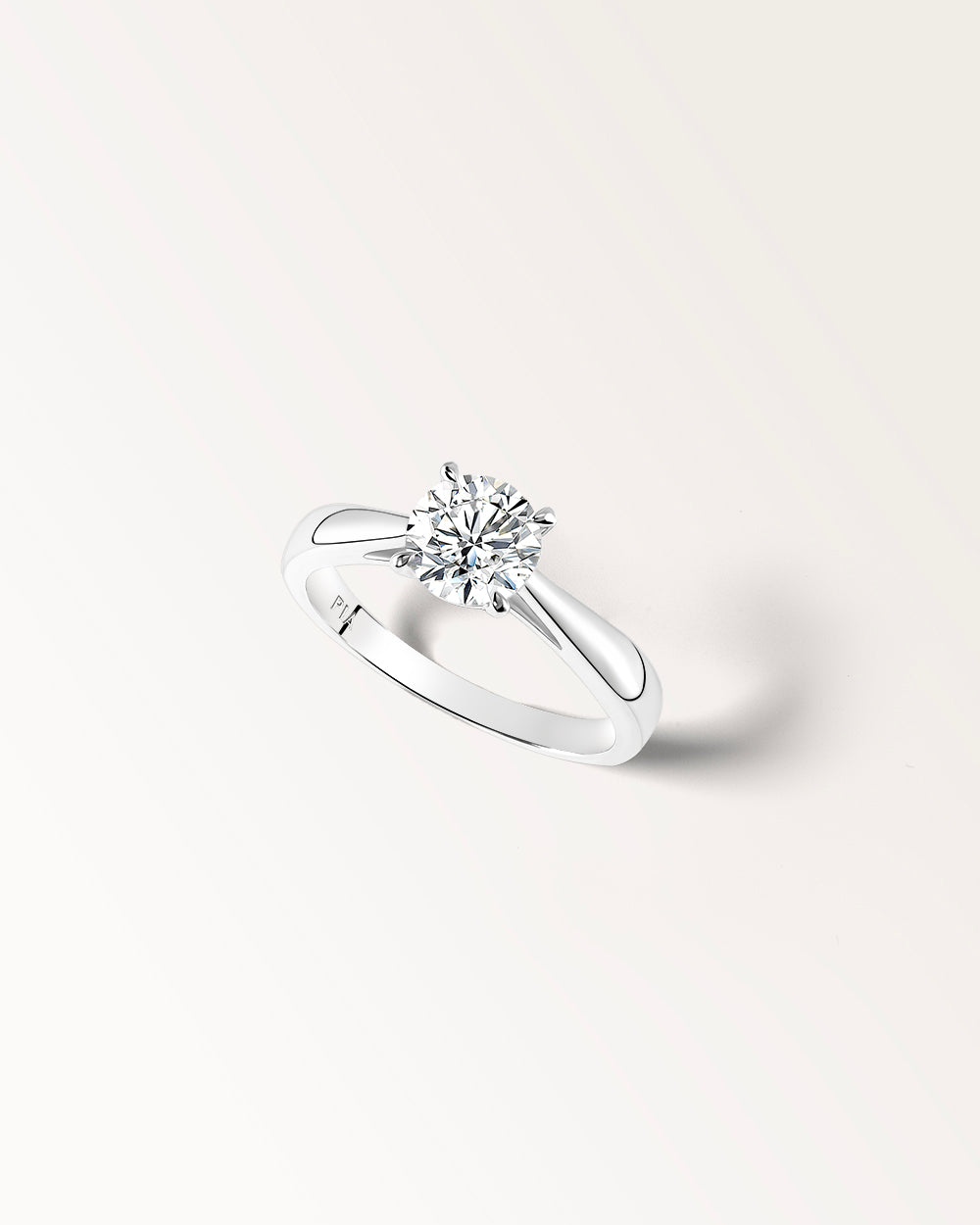 Bague Infini 1ct en or blanc 