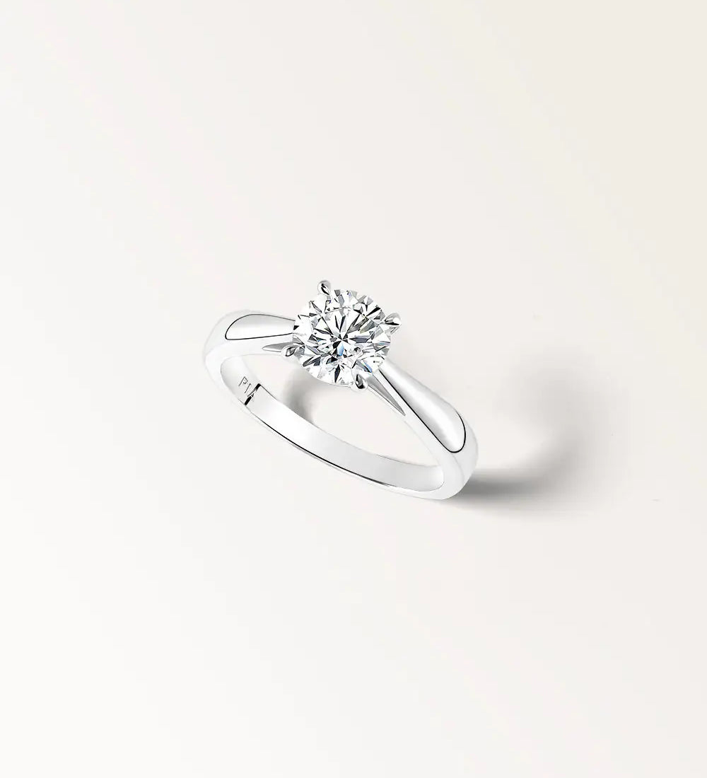 Bague Infini 1ct en or blanc 