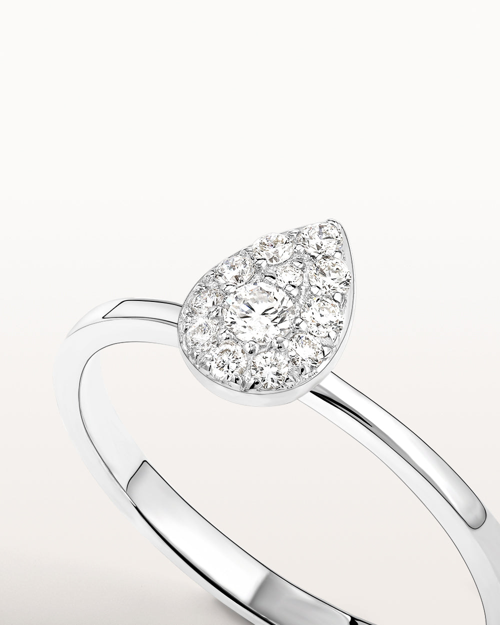 Bague Bagatelle en or blanc et Diamant laboratoire