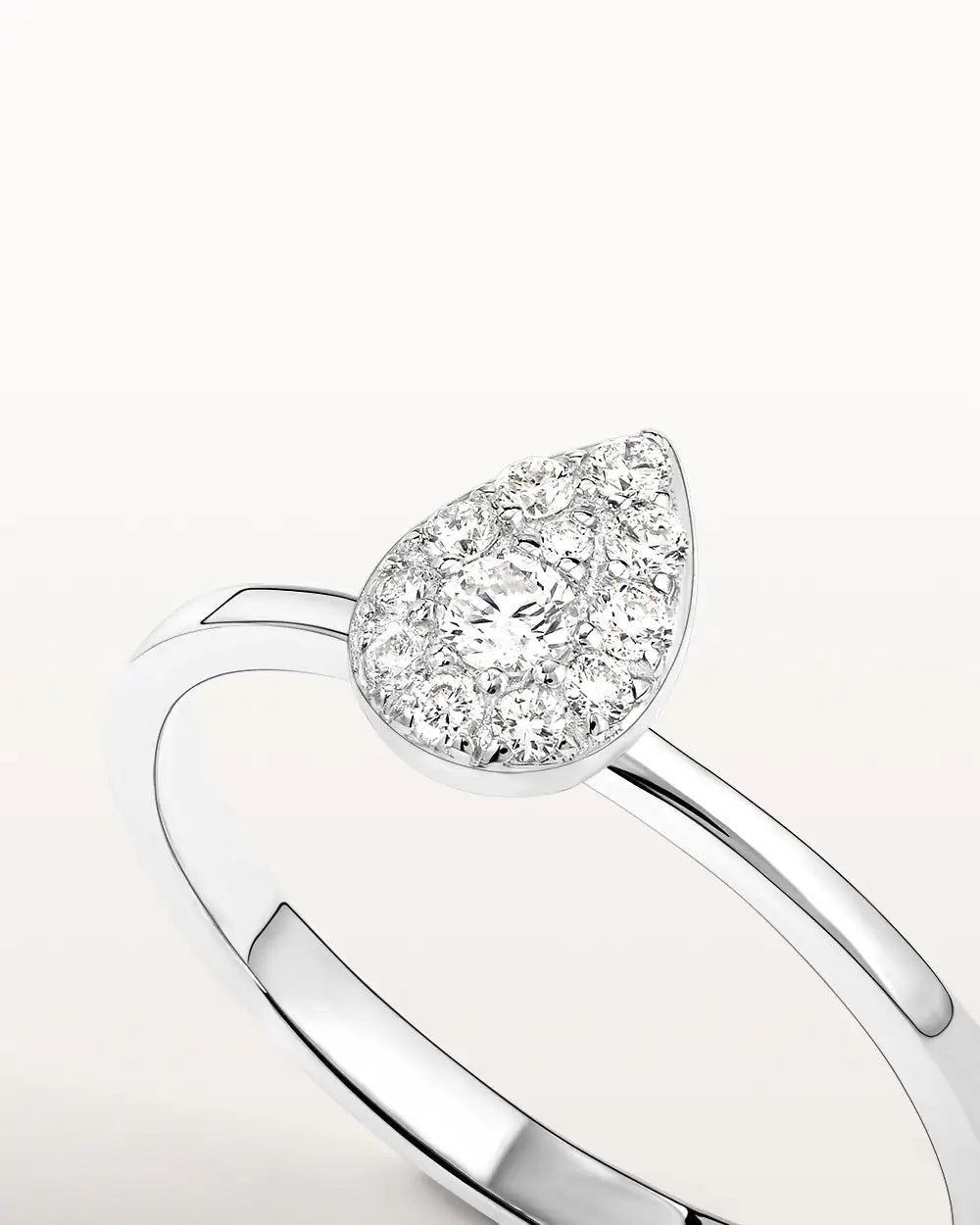 Bague Bagatelle en or blanc et Diamant laboratoire
