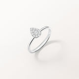 Bague Bagatelle en or blanc et Diamant laboratoire