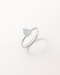 Bague Bagatelle en or blanc et Diamant laboratoire
