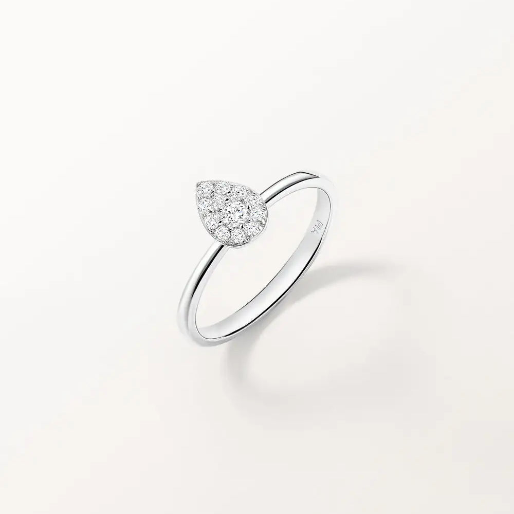 Bague Bagatelle en or blanc et Diamant laboratoire