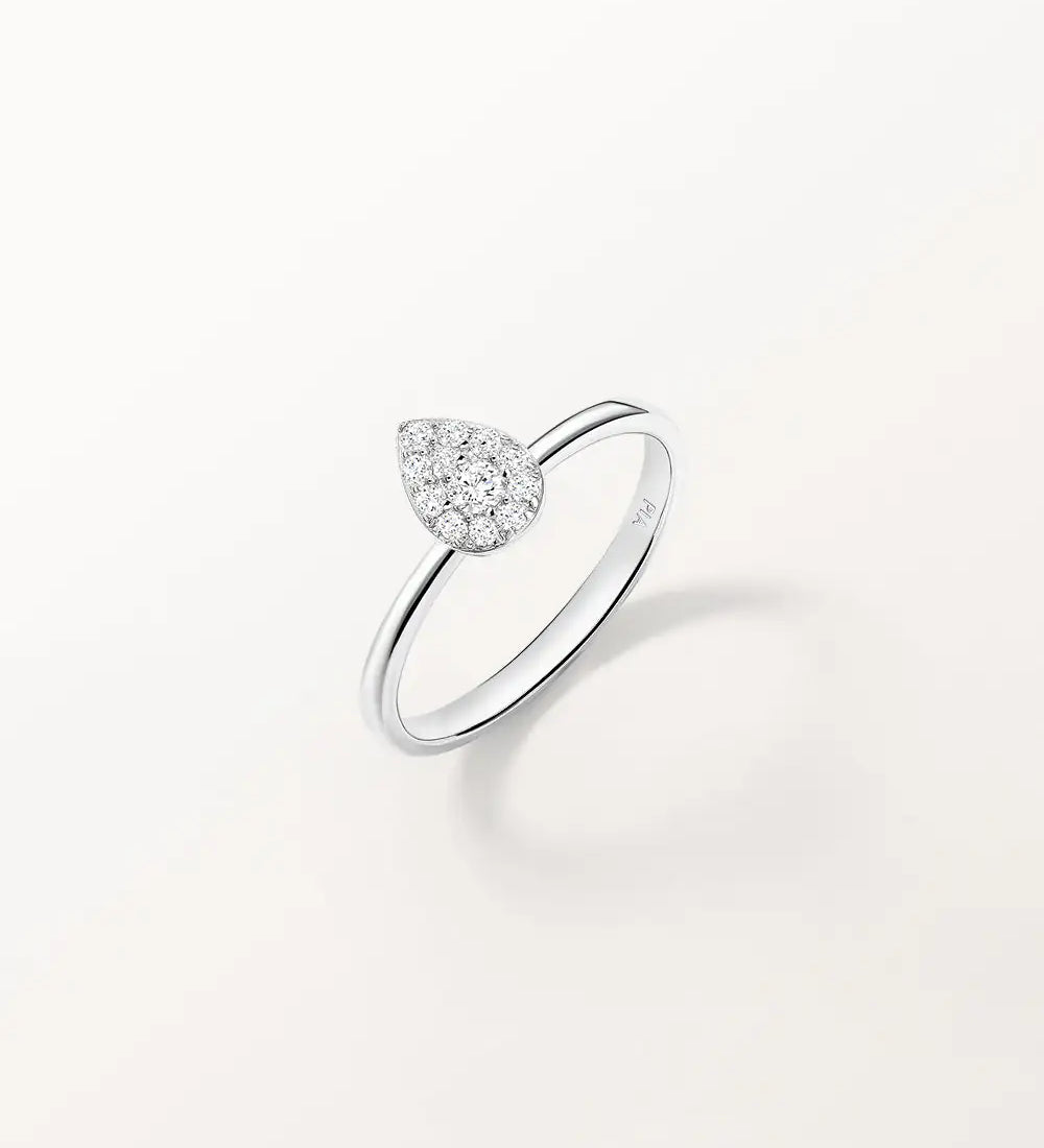 Bague Bagatelle en or blanc et Diamant laboratoire