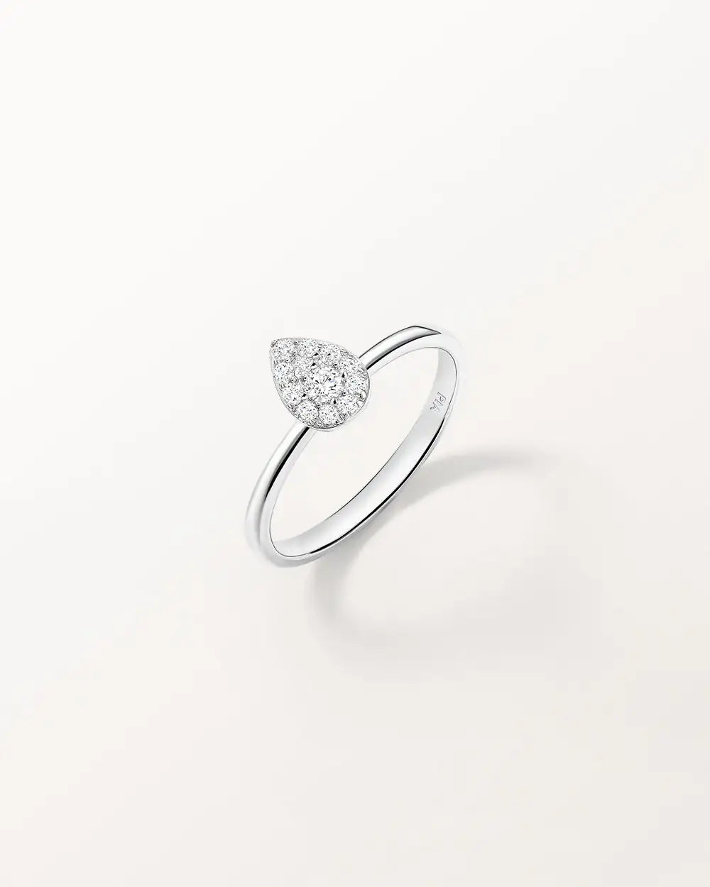 Bague Bagatelle en or blanc et Diamant laboratoire