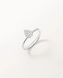 Bague Bagatelle en or blanc et Diamant laboratoire