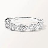 Bague Majesté en or blanc et Diamant de laboratoire 