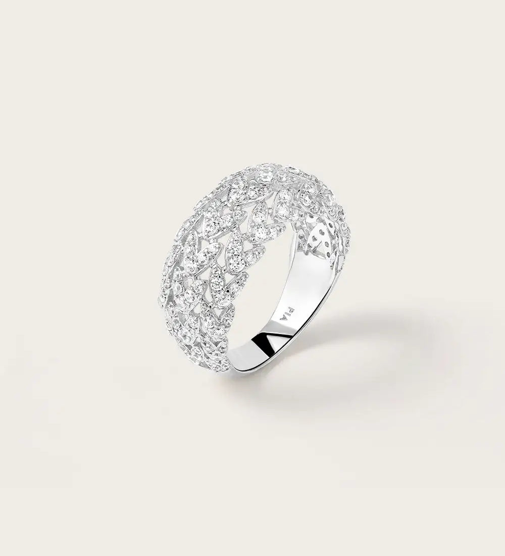 Bague Alaïa en Or Blanc