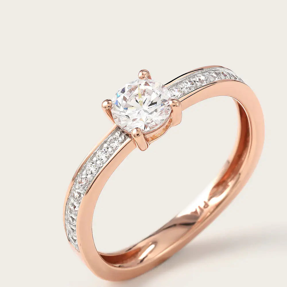 Bague Cléa en Or Rose