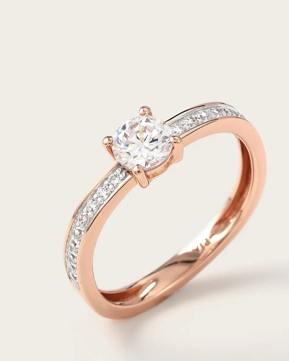 Bague Cléa en Or Rose