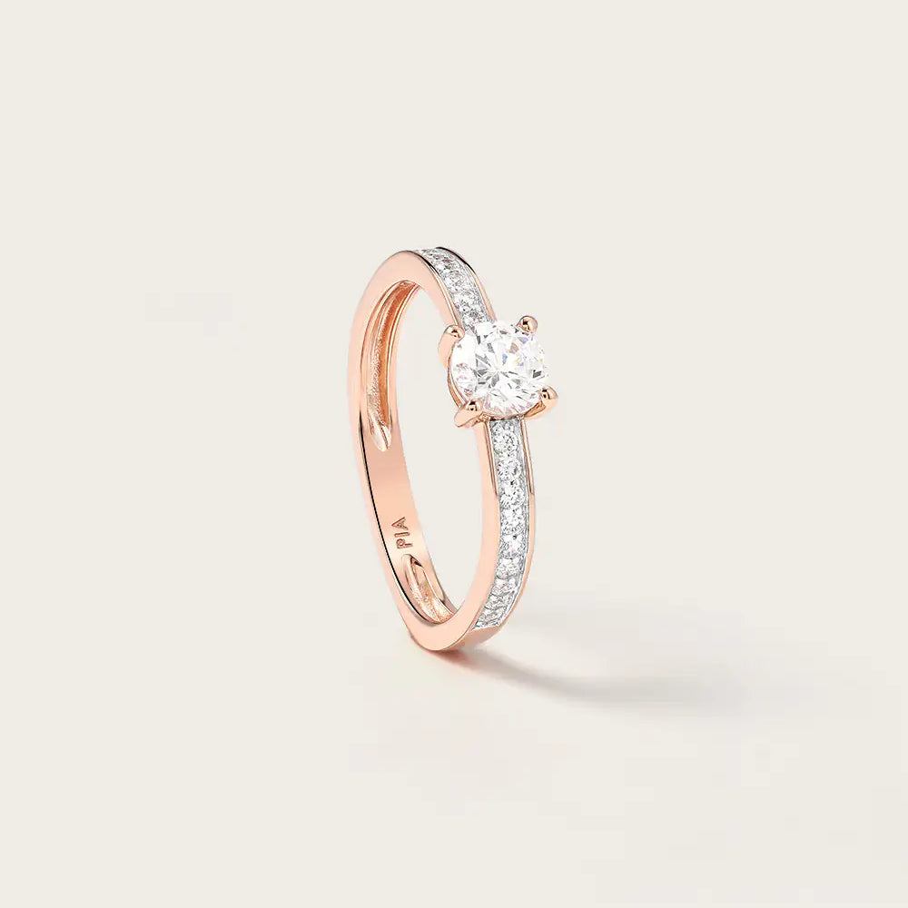 Bague Cléa en Or Rose