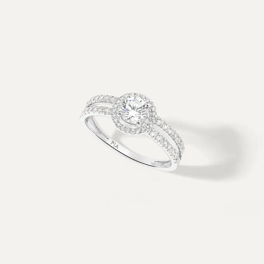 Bague Aurora Or blanc