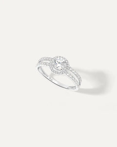 Bague Aurora Or blanc
