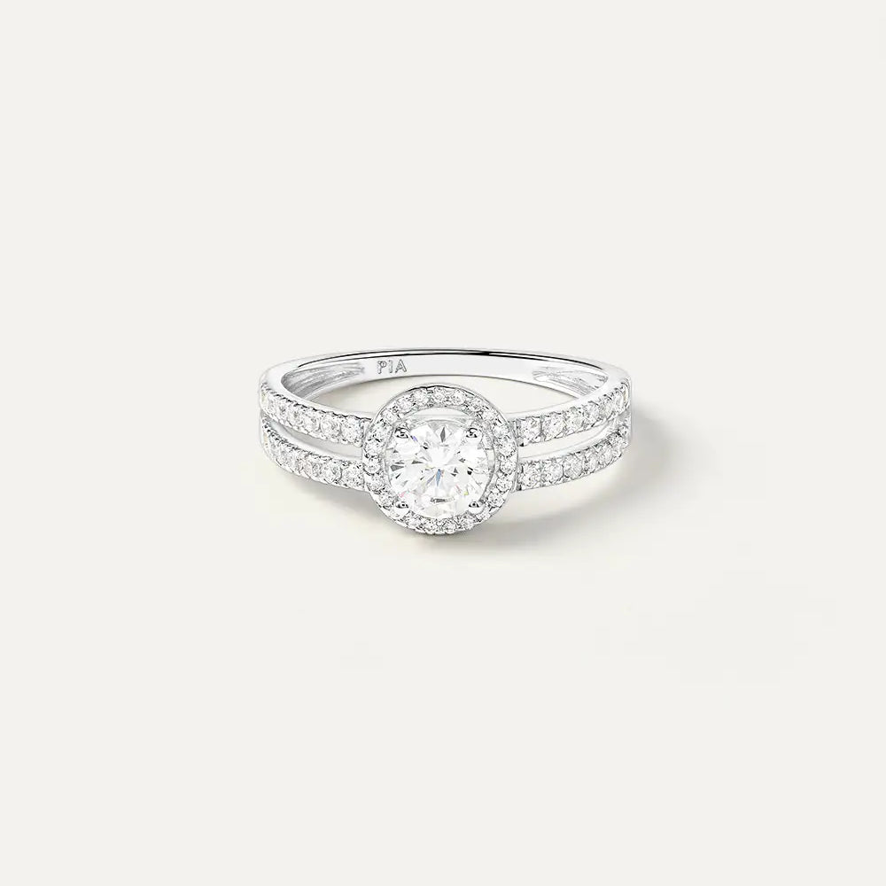 Bague Aurora Or blanc