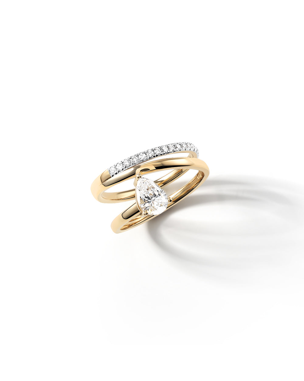 Bague Alba 0.85 carat en Or Jaune