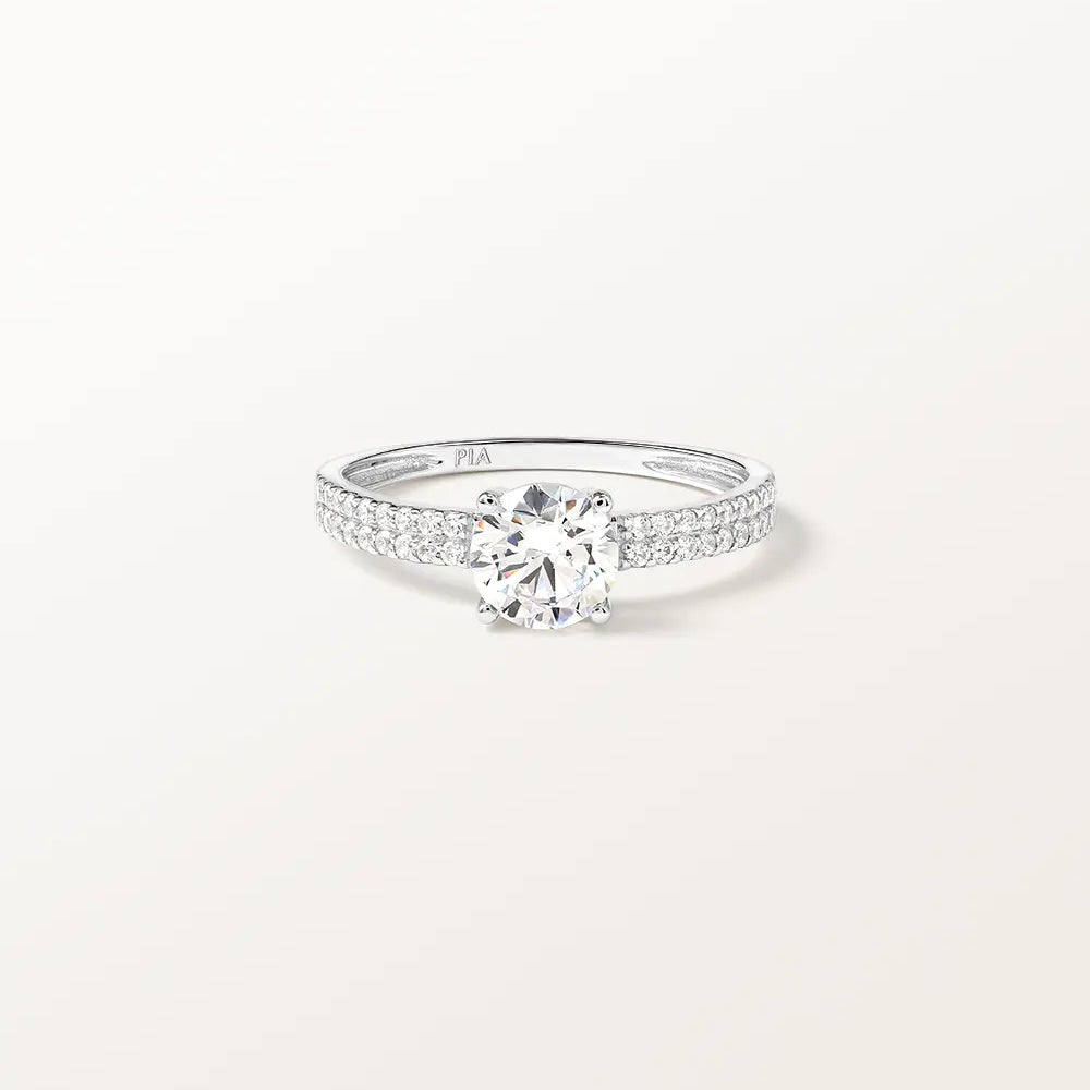 Bague Céleste en Or blanc