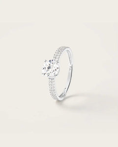Bague Céleste en Or blanc