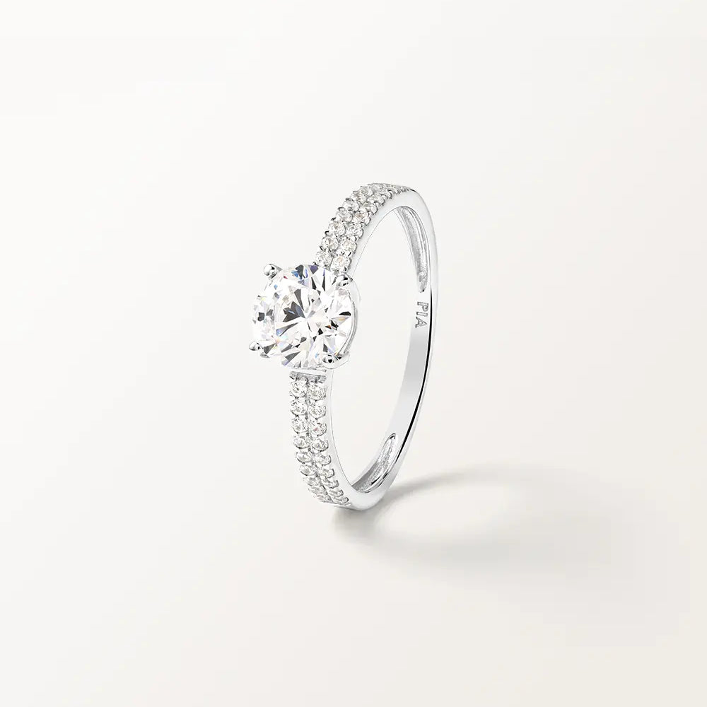 Bague Céleste en Or blanc