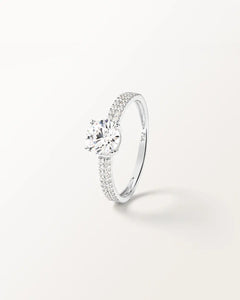 Bague Céleste en Or blanc