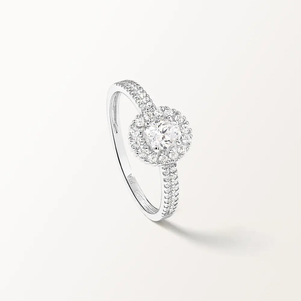 Bague Hanae en Or blanc