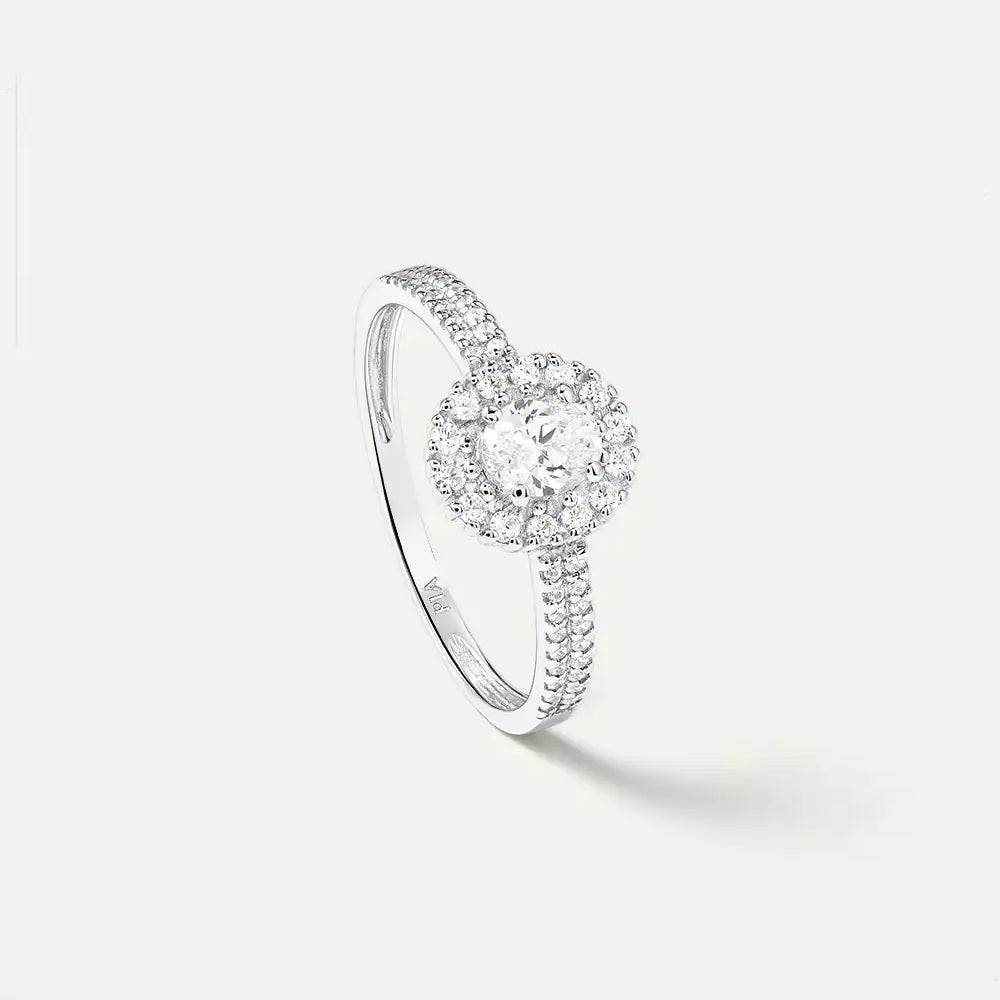 Bague Hanae en Or blanc