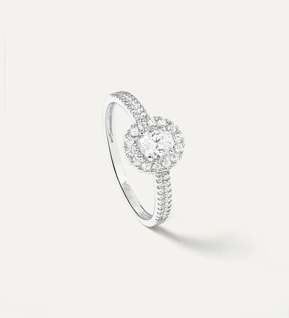 Bague Hanae en Or blanc