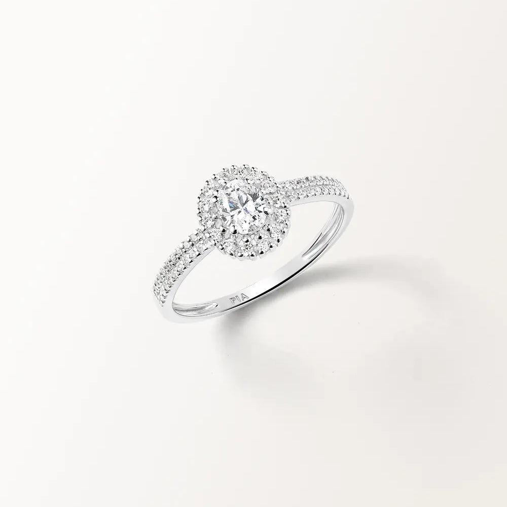 Bague Hanae en Or blanc