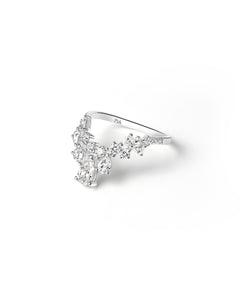 Bague Lou 1.36 carats en or blanc 