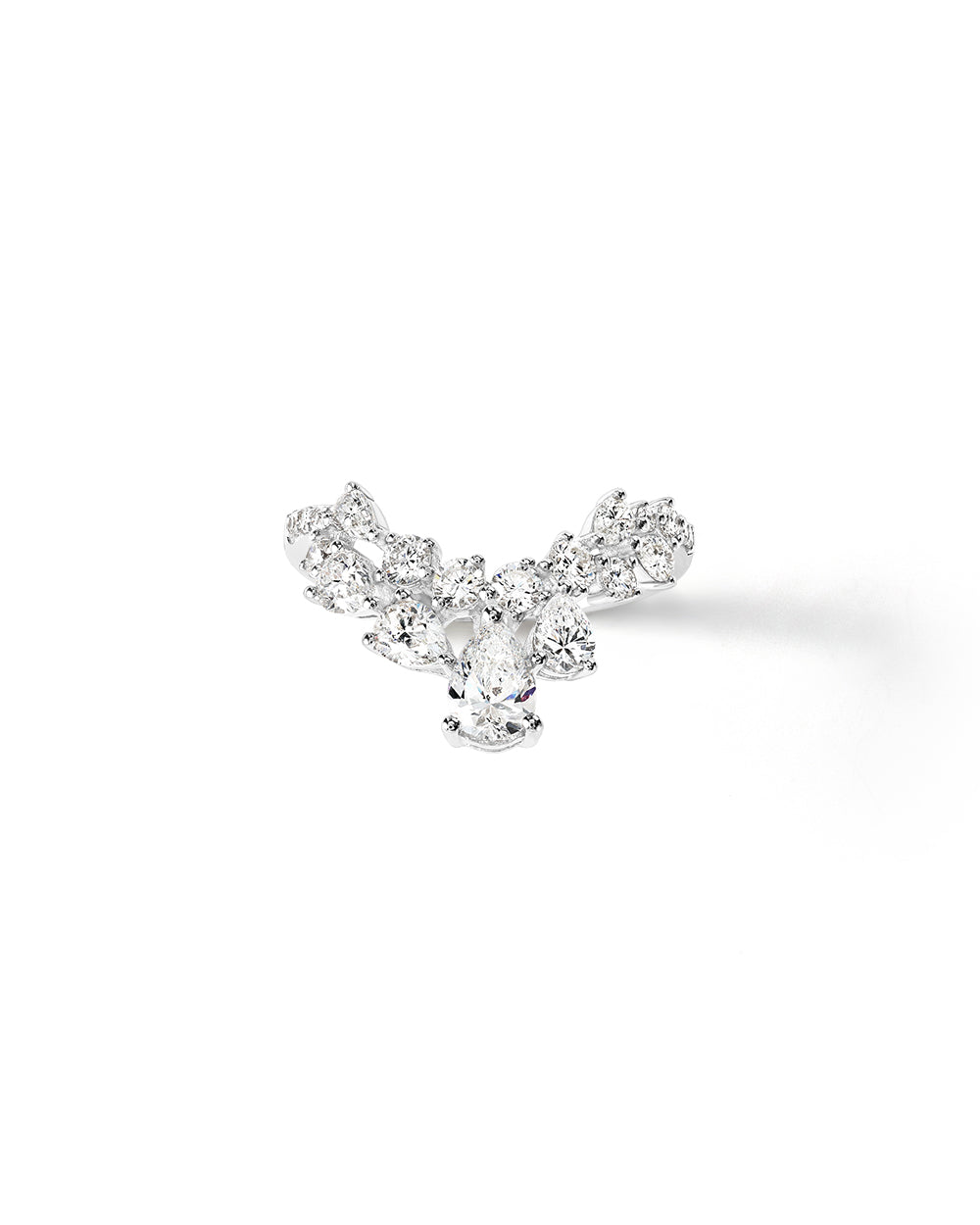 Bague Lou 1.36 carats en or blanc 