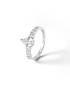 Bague Diana 1.06 carats en or blanc