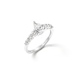 Bague Diana 1.06 carats en or blanc