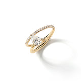 Bague Angélique 0.89 carat en Or Jaune