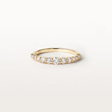 Bague Elya 0.5 carat en Or Jaune et diamant de synthèse