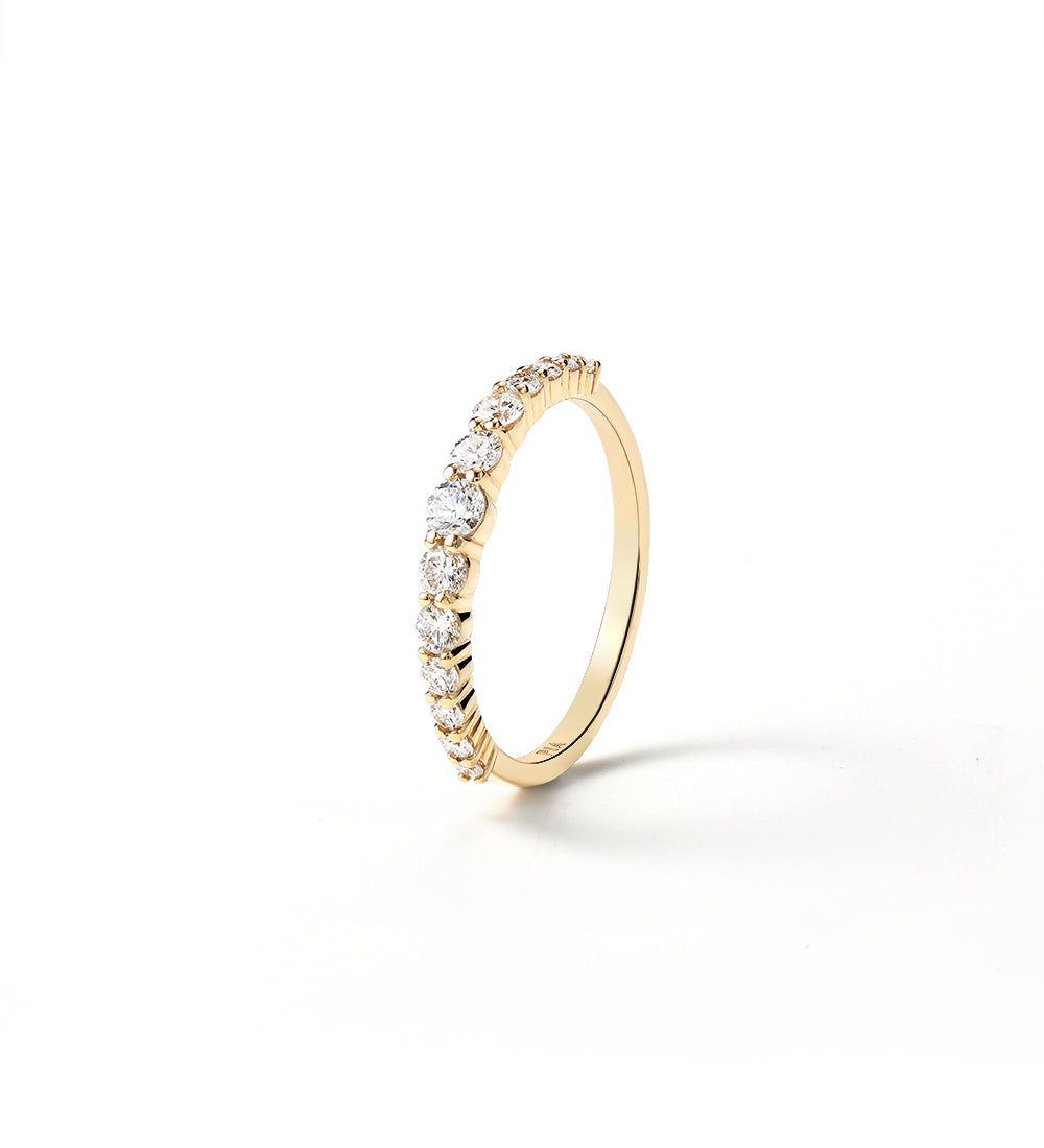 Bague Elya 0.5 carat en Or Jaune