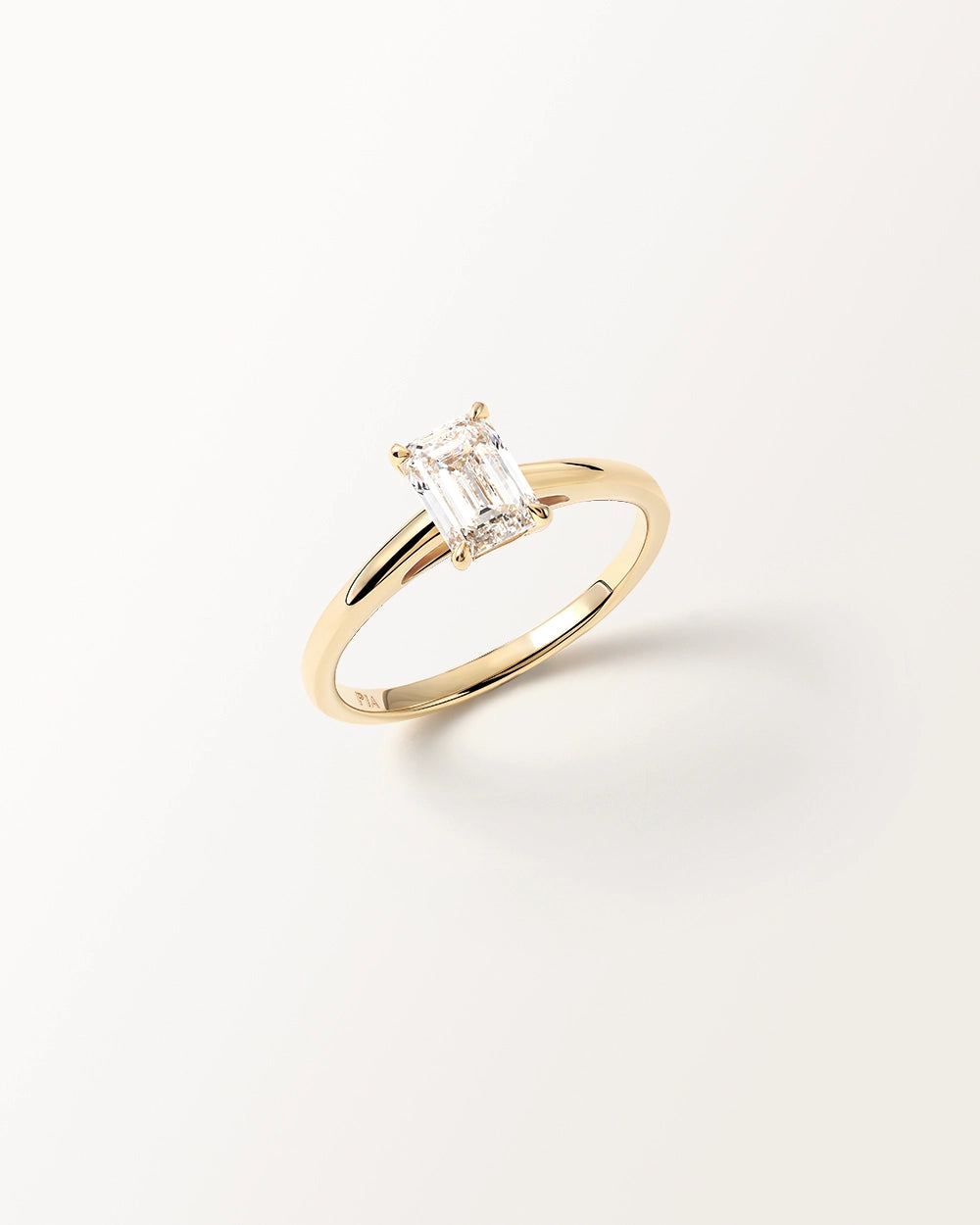 Bague Eleonore 1 carat en or jaune