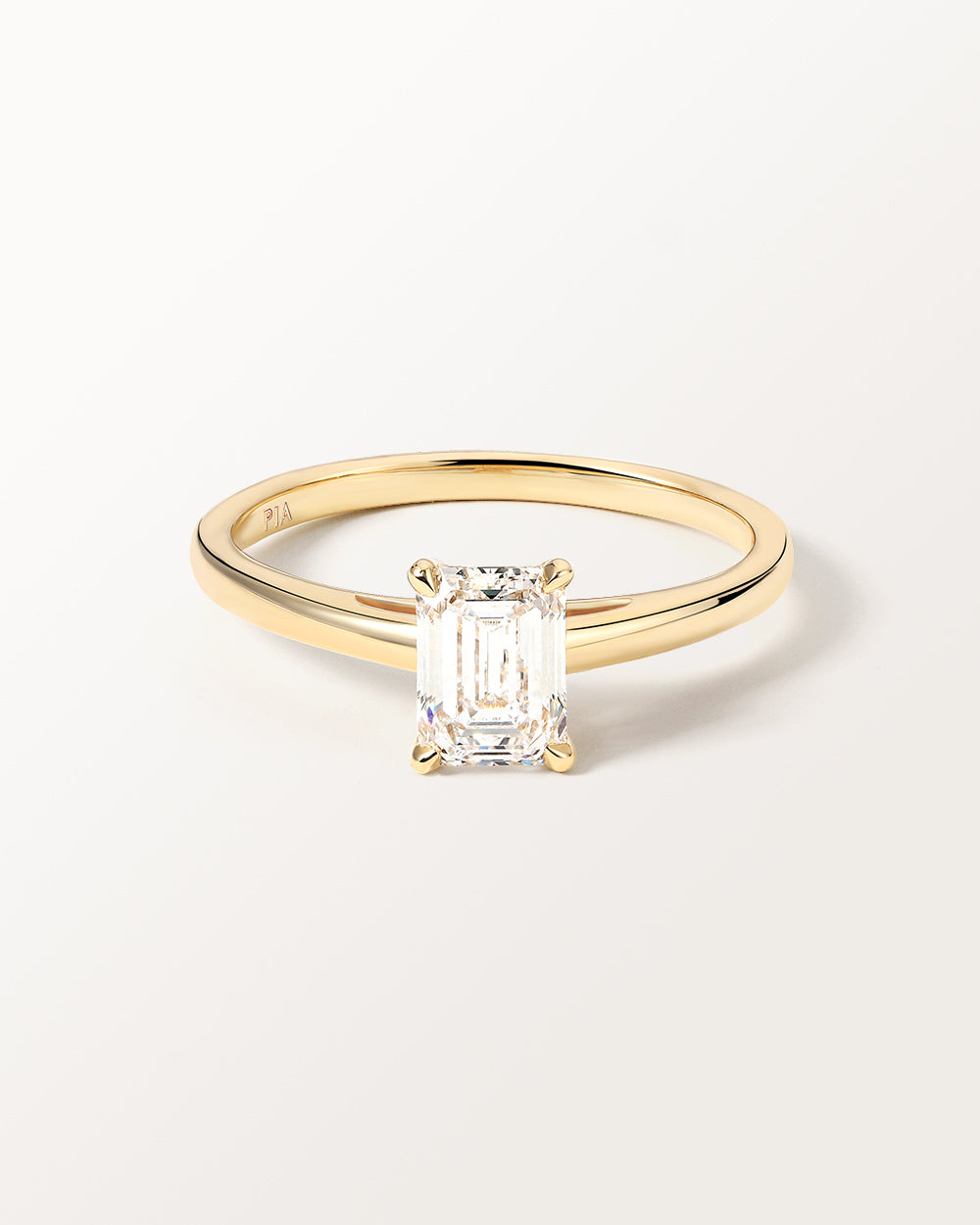 Bague Eleonore 1 carat en or jaune