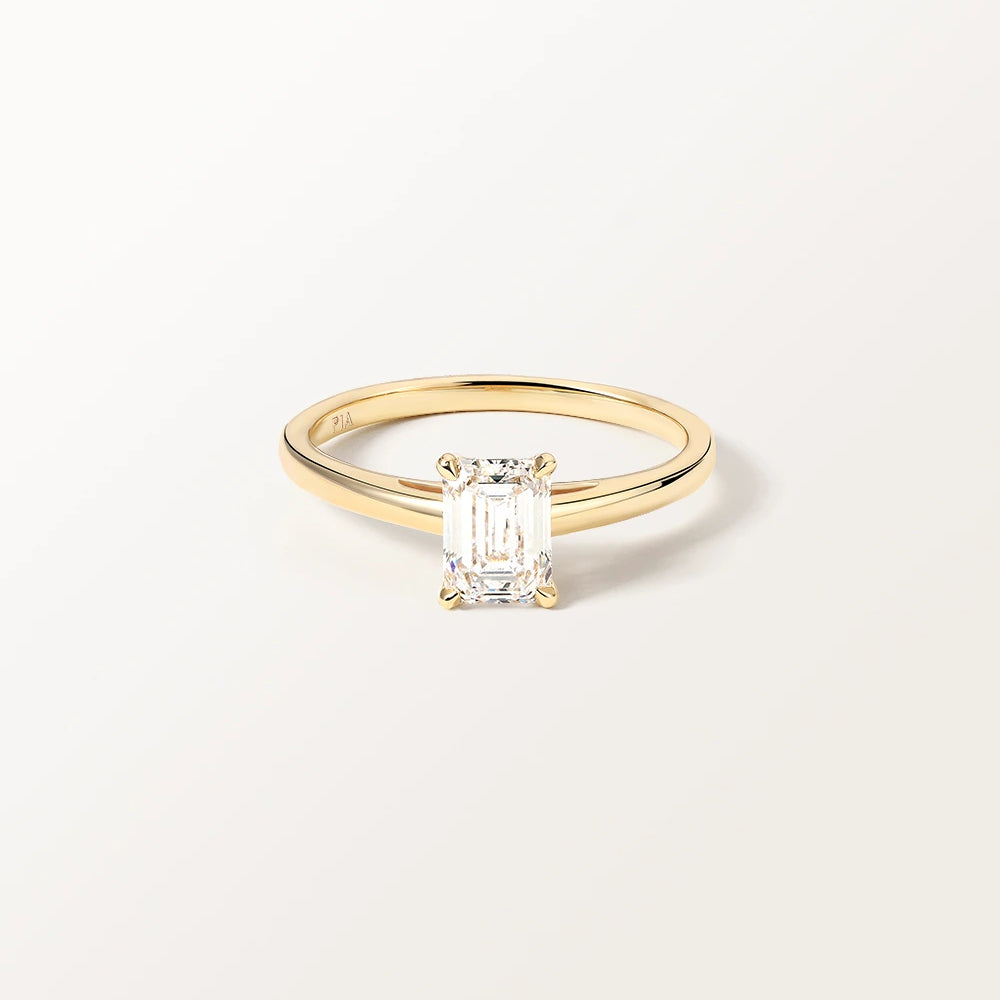Bague Eleonore 1 carat en or jaune