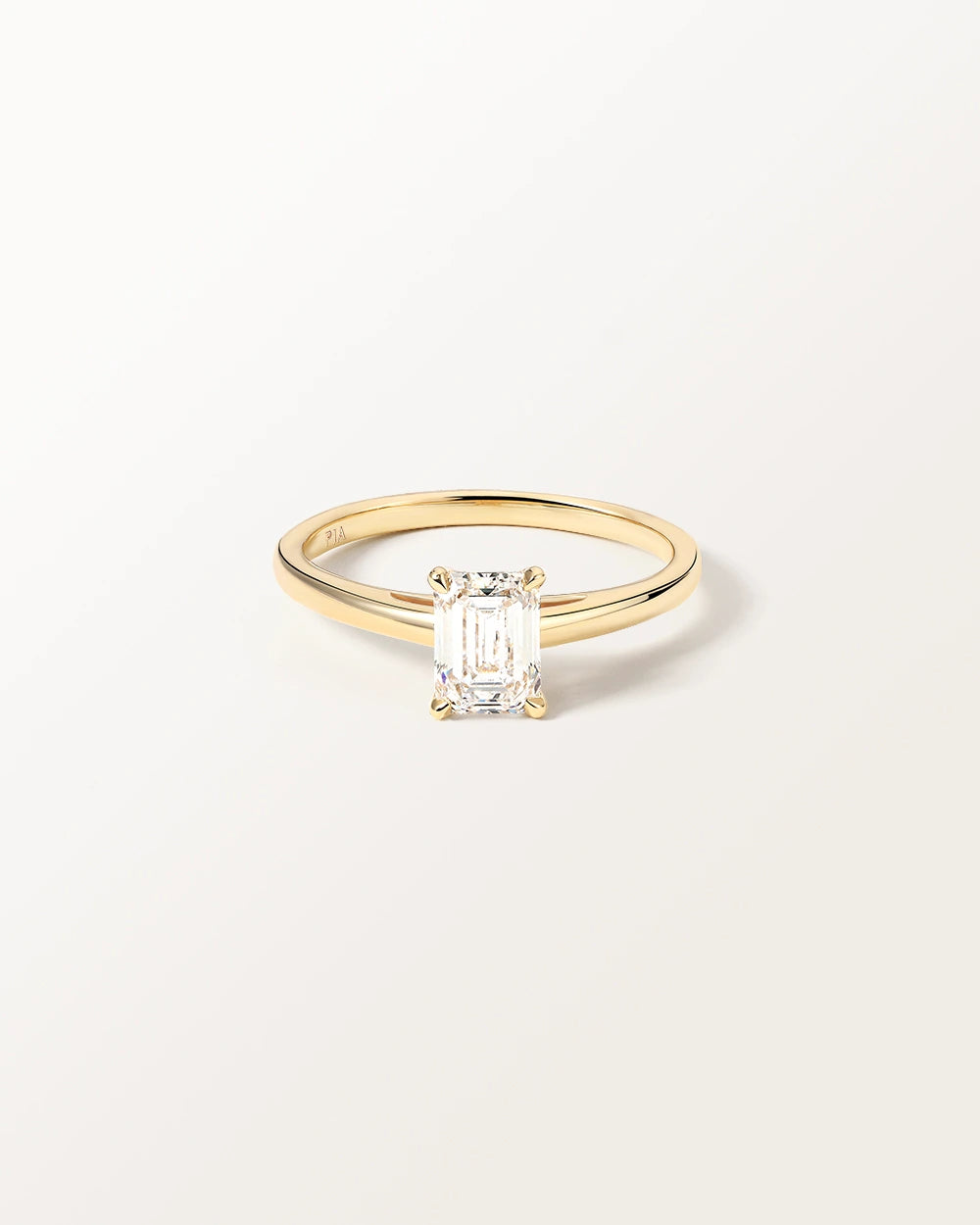 Bague Eleonore 1 carat en or jaune