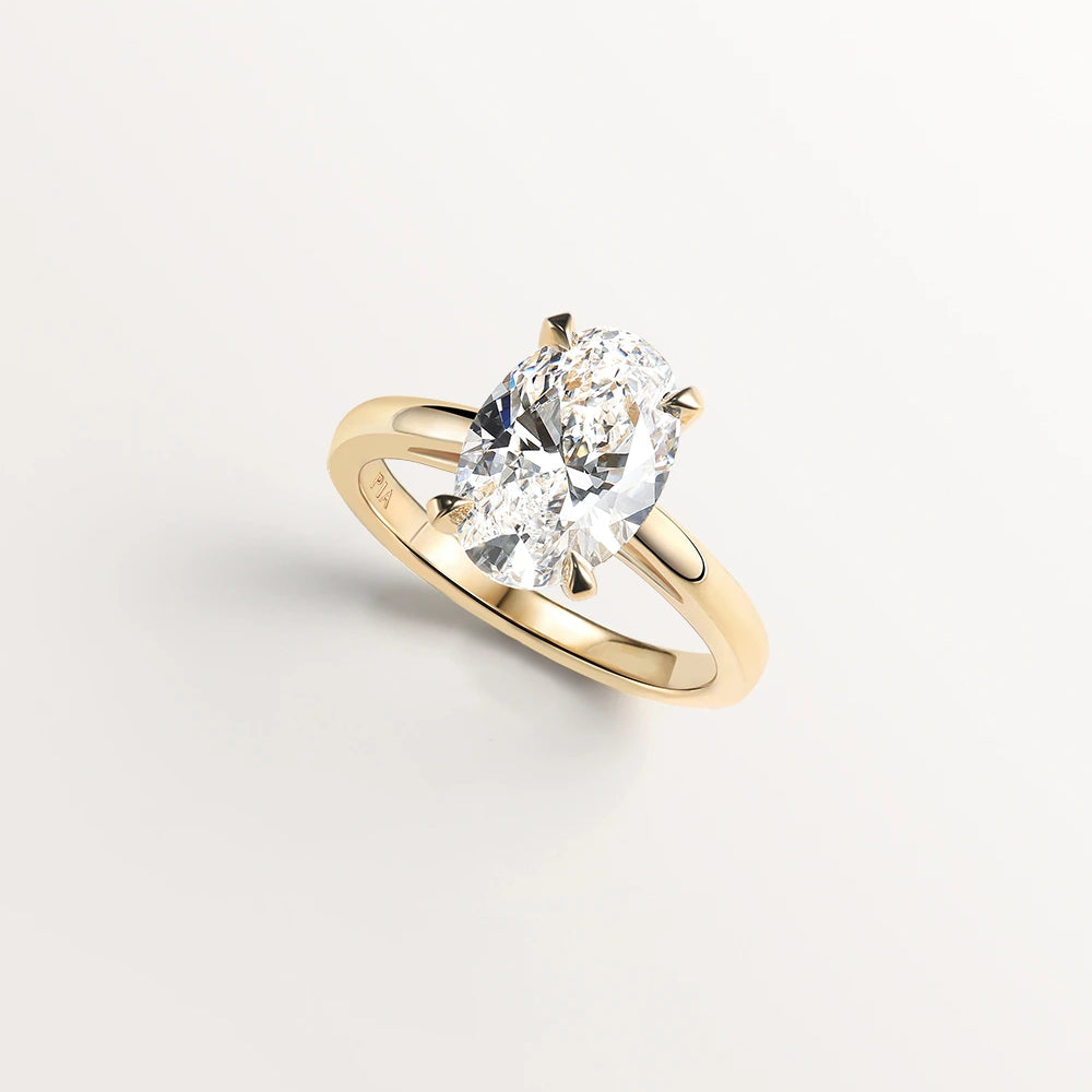 Bague Victoire 3 carats en Or Jaune