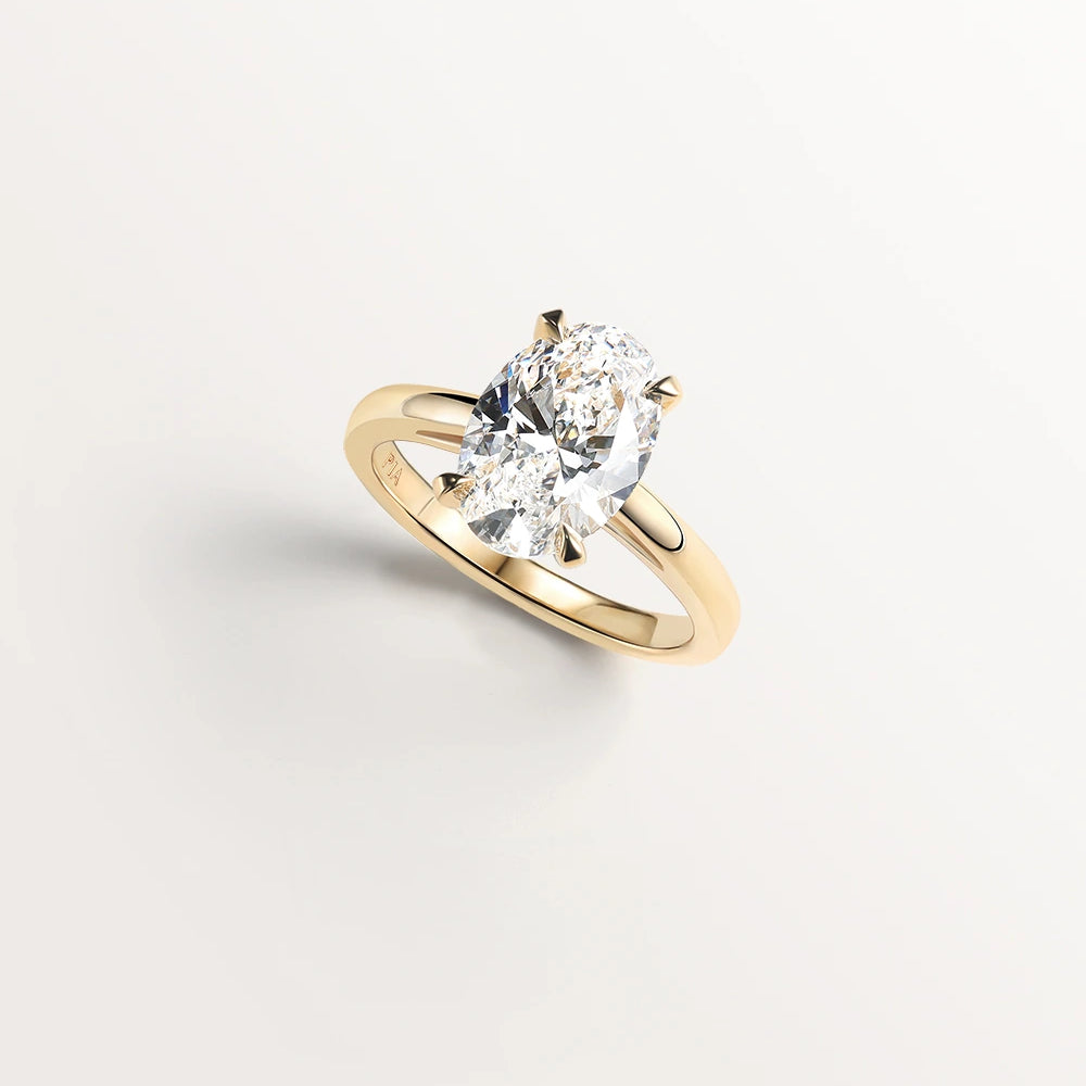 Bague Victoire 3 carats or jaune